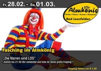 Faschingswochenende@Almkönig