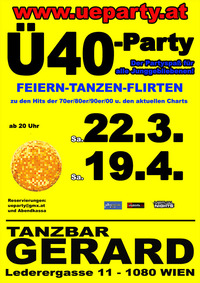 Ü40-Party@Tanzbar GERARD