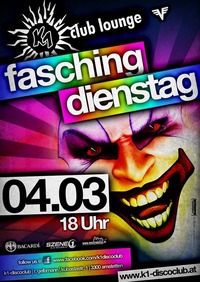 Fasching Dienstag@K1 - Club Lounge