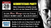 Deejay Bobby Grey  Geburtstagsparty@Fledermaus Graz