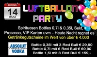 Luftballon Party @Fledermaus Graz