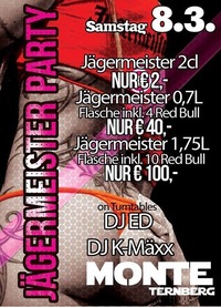 Jägermeister Party mit DJ Ed@Monte