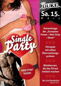 Single Party@Duke - Eventdisco