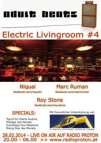 Adult Beatz #49 - Electric Livingroom #4@Proton - das feie Radio