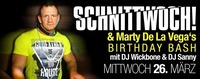 Schnittwoch // Marty De La Vegas Birthday Bash@Bollwerk