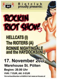 Rockin Riot Show@Warehouse