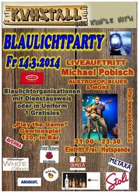 Blaulichtparty@Kuhstall