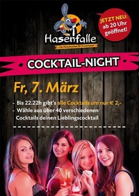 Cocktail Night@Hasenfalle