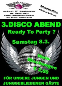 3. Disco Abend@Beśame Tanzlokal