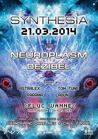 Synthesia with Neuroplasm Dezibel Live@Fluc / Fluc Wanne