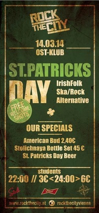 St. Patrick´s Day Special @OST Klub