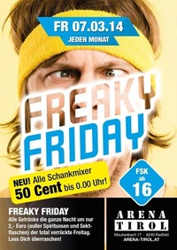 Freaky Friday - ab 16 Jahren@Arena Tirol