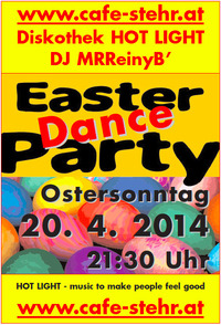 Easter Dance Party@Cafe Stehr