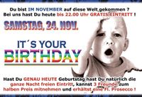 It`s your Birthday@Segabar Linz