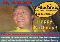 Happy Birthday@Almkönig