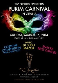 This Sunday - Purim Carnival @Aux Gazelles