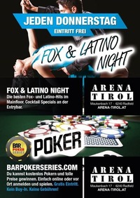 Fox-  Latino-Night meets Barpokerseries.com@Arena Tirol