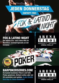 Fox-  Latino-night meets Barpokerseries.com@Arena Tirol