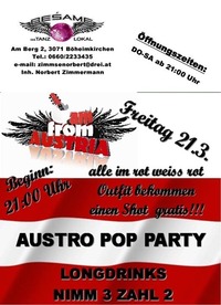 Austro-Pop Party@Beśame Tanzlokal