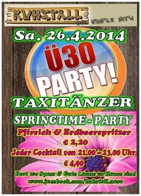 30 SpringtimeParty mit Taxitänzer