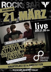 Nemesis Affair Album Release Party @rock.Bar