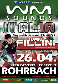 WM-Sounds Italia mit Ivan Fillini@Sterz-Festgelände