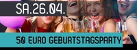 50 Euro Geburtstagsparty