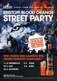 Eristoff Blood Orange Street Party@Goethekreuzung