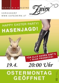 HasenJagd@Cafe Zwirn