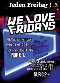 We Love Fridays mit DJ Steve Lima