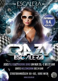 Crazy Escalera - Der Samstag Club@Escalera Club