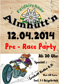 Pre Race Party@Feldkirchner Almhüttn