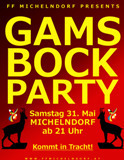 Gams Bock Party@Feuerwehr Michelndorf