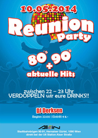 Reunion Party | 80s, 90s + aktuelle Hits@All iN