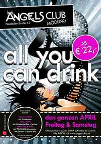 All you can drink@Angels Club