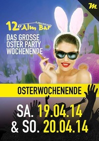 Happy Easter Party@12er Alm Bar