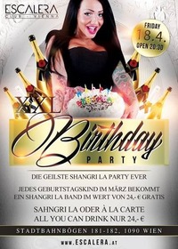 XXL Birthday Party - Power Friday@Escalera Club