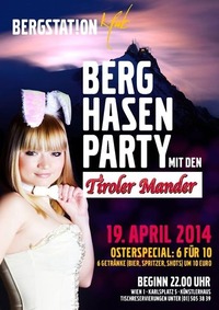 Berghasenparty@Bergstation