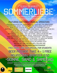 Sommerliebe - Elektronisches Studentenfest@Summerstation - Donauinsel