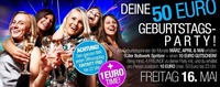 Deine 50 Euro Geburtstagsparty@Bollwerk