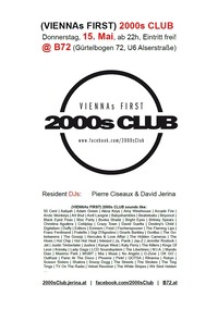 (Viennas First) 2000s Club@B72