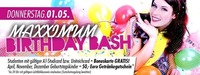 Maxximum Birthday Bash@Musikpark-A1