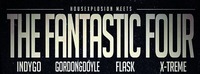 The Fantastic Four - Indygo - Gordondoyle - Flask - X-treme