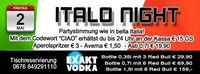 Italo Night  @Fledermaus Graz