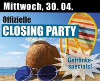 Offizielle Closing Party