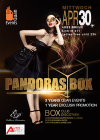 Pandora goes the new Klub Disko Special - 3 Years Quan Events@BOX Vienna