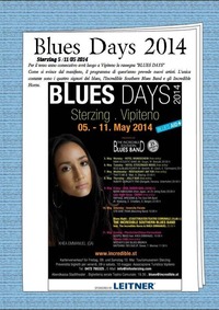 Blues Days 2014@Vipiteno Sterzing