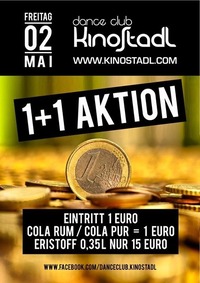 1 + 1 Aktion@Kino-Stadl