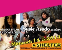 Susie Asado Berlin + Hanna Palme + Kidcat Lo-Fi@Shelter