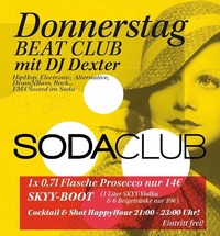 Studenten-Donnerstag - Beat Club mit DJ Dexter@Soda Club